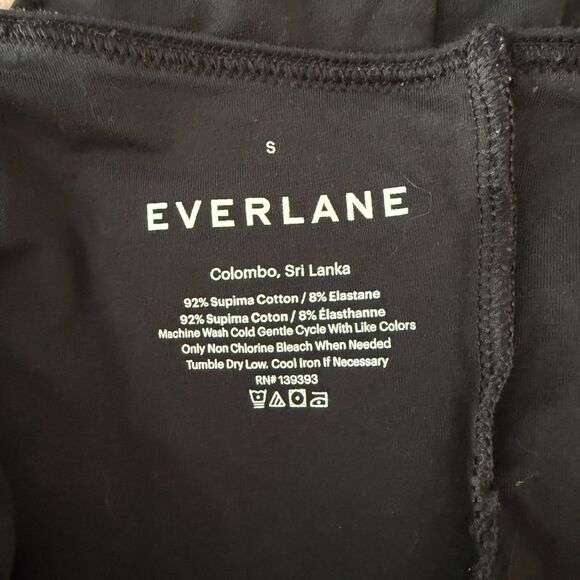 Everlane Black Tank Cami Bodysuit Size Small - Picture 6 of 6